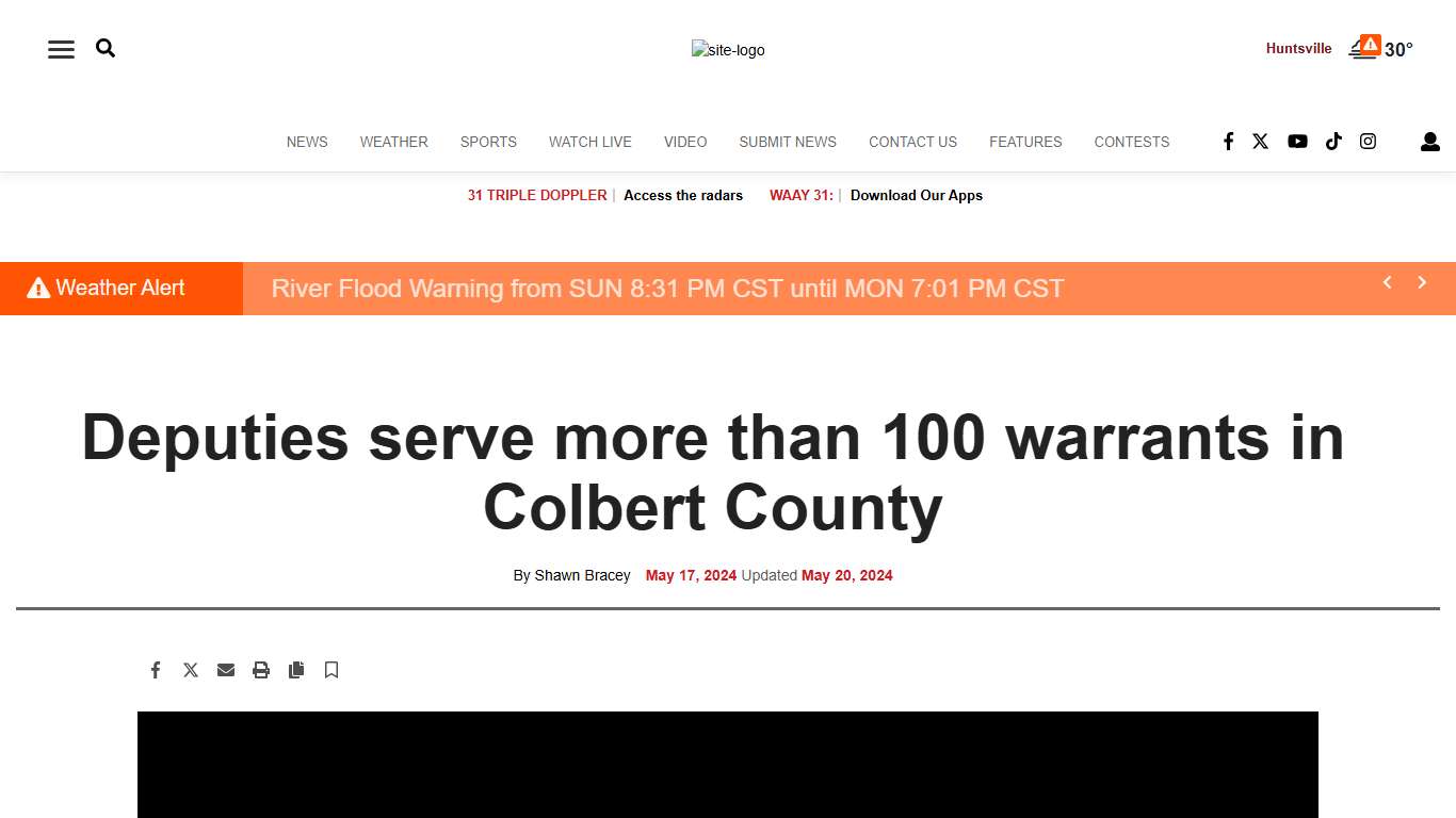 Deputies serve more than 100 warrants in Colbert County News waaytv.com